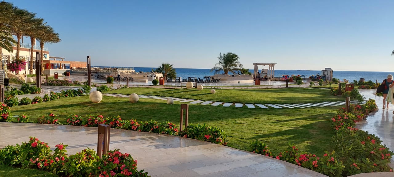 Ausblick Gravity Hotel & Aquapark Sahl Hasheesh