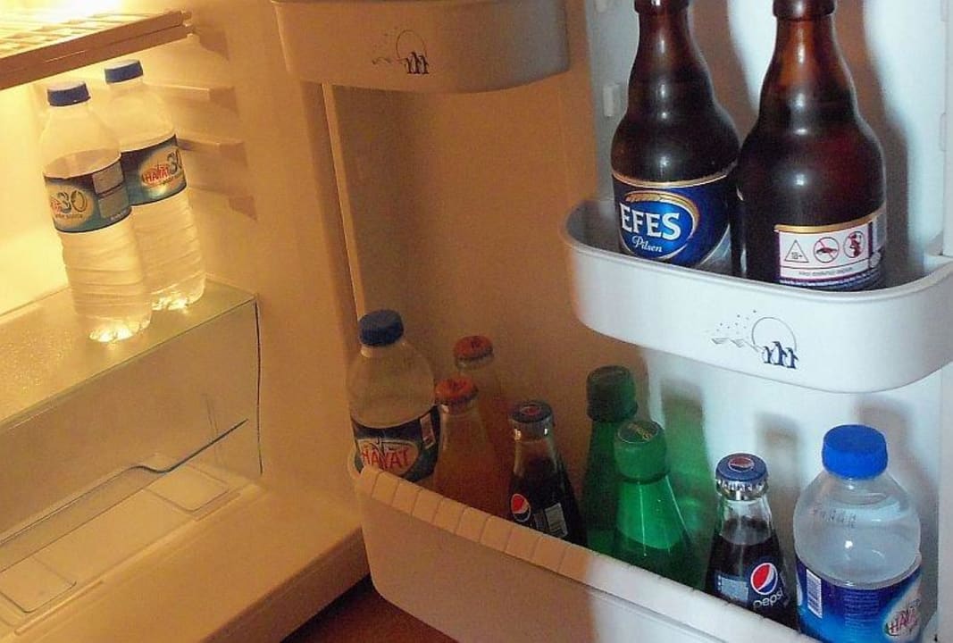 Die Minibar im Kühlschrank ... Hotel Yetkin