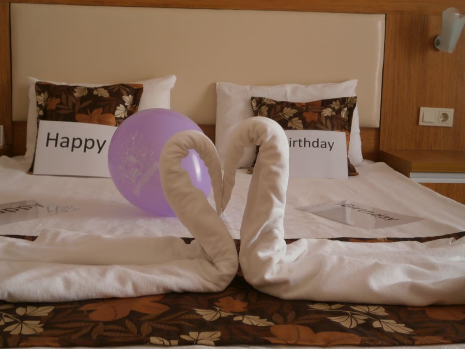 Geburtstagsgruß des Hotels Cenger Beach Resort & Spa