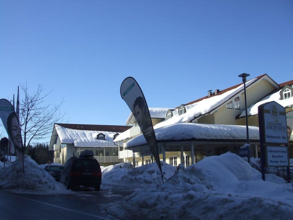 Sonnenhotel Ahornhof - Blick auf die Ostseite Hotel Ahornhof
