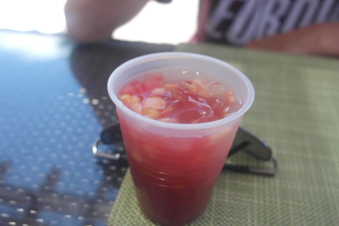 Leckerer Sangria mit Ananas u Melone Punta Cana Princess All Suites Resort & Spa