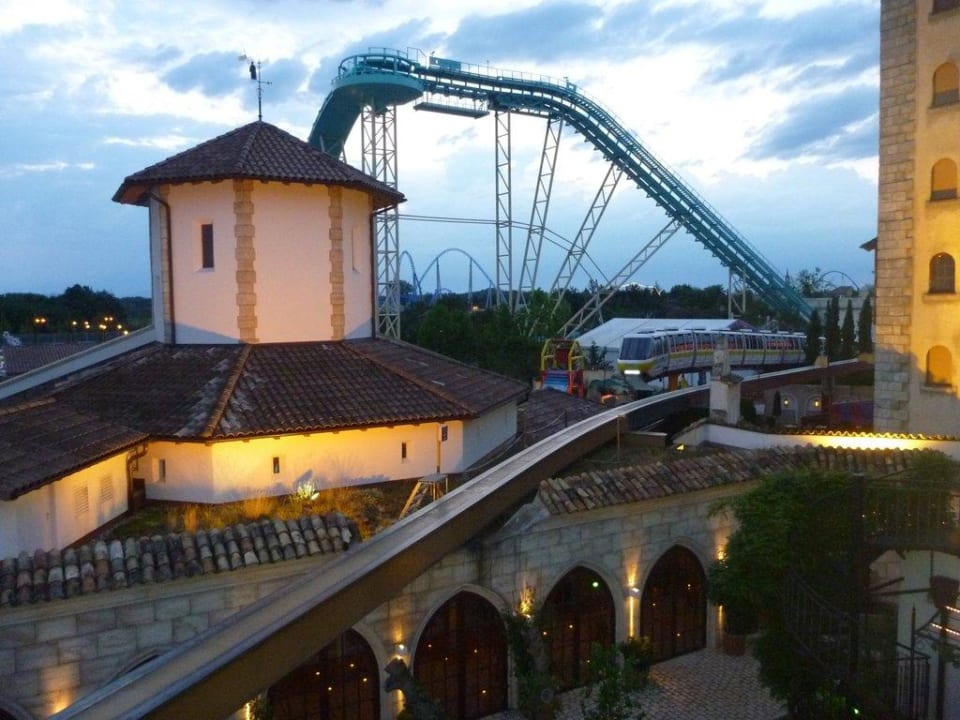 Blick vom Zimmer Hotel El Andaluz Europa-Park