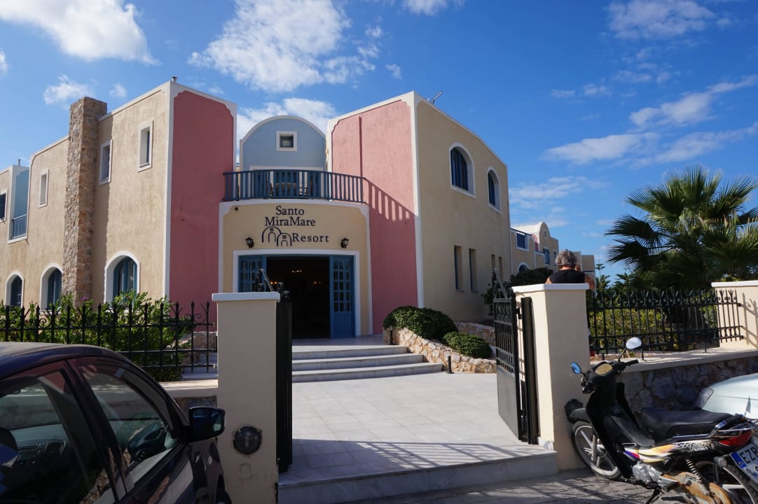 Haupteingang  Hotel Santo MiraMare Resort
