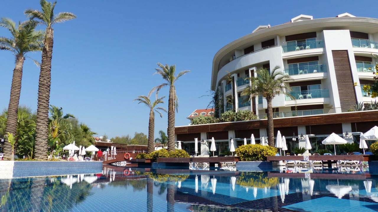 Es gibt versch. Ansichten Sunis Evren Beach Resort Hotel & Spa