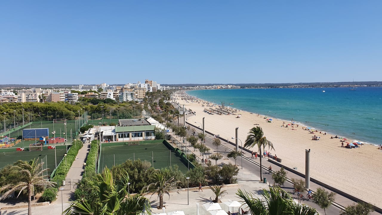Ausblick Aparthotel Fontanellas Playa