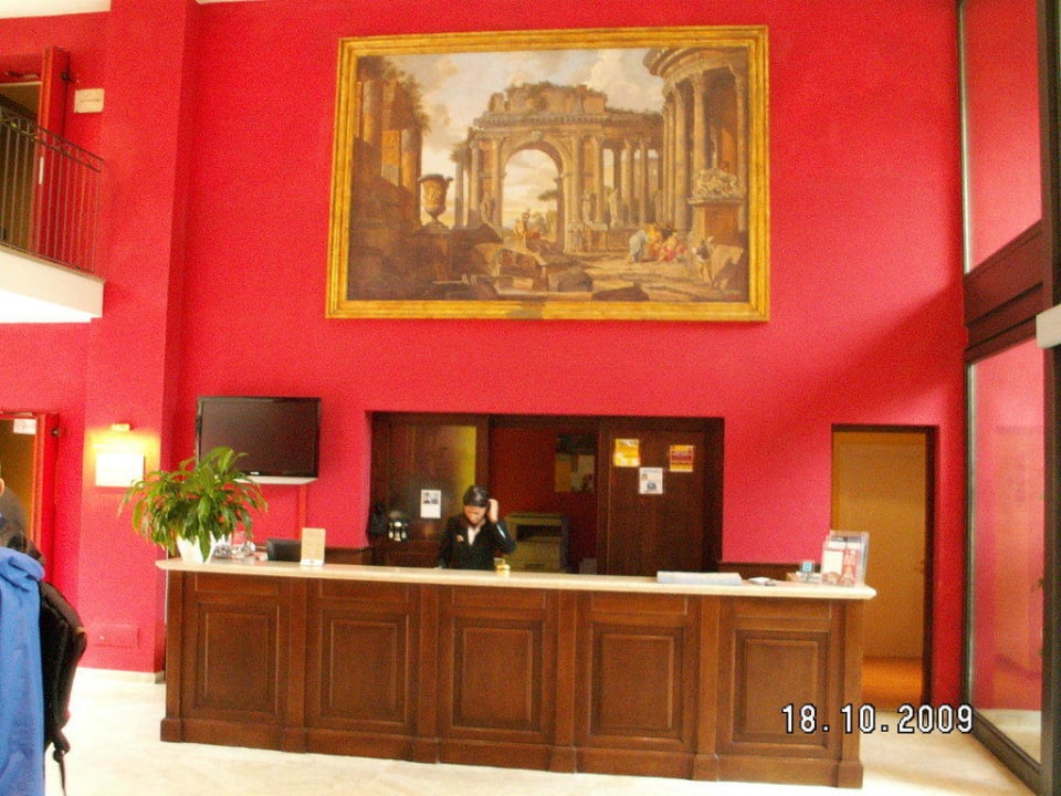 Rezeption  Hotel Adagio Roma Dehon