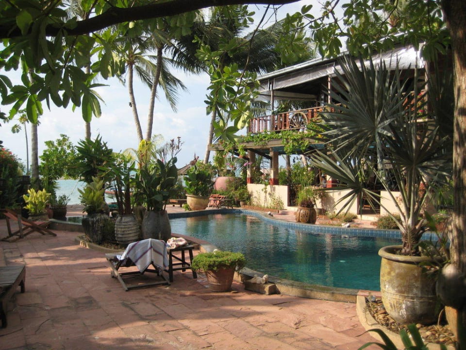 Blick auf Pool The Spa Resort - Lamai