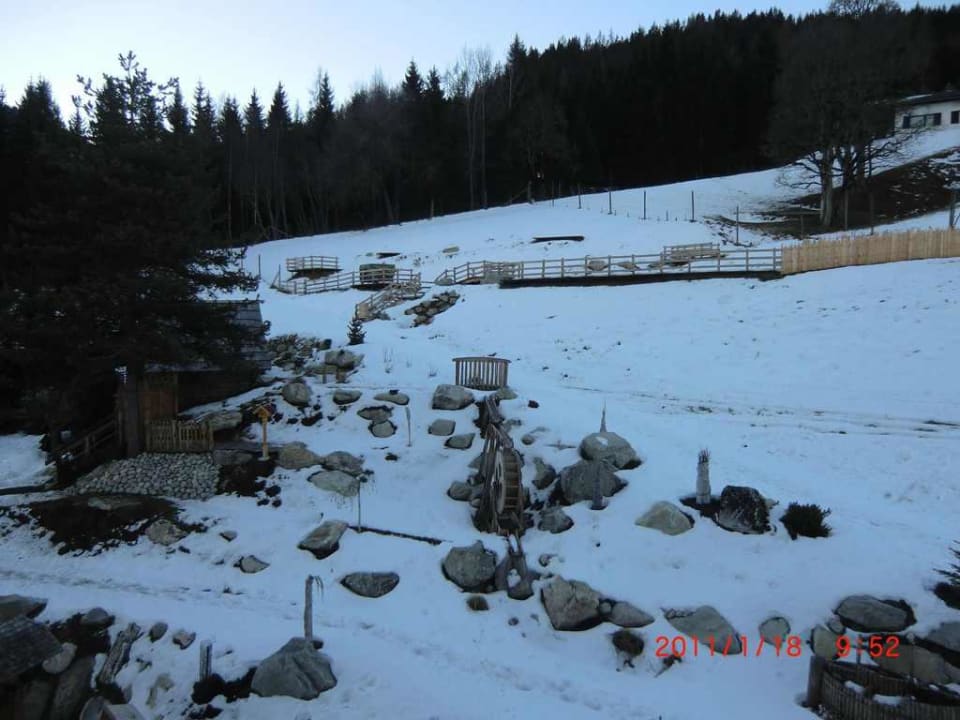 Der Naturgarten hinterm Haus Natur & Wellnesshotel Höflehner