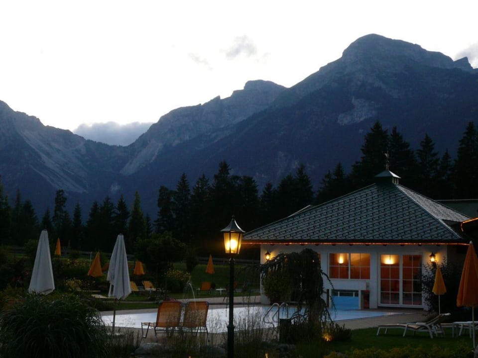 Abendstimmung Hotel Pirchnerhof
