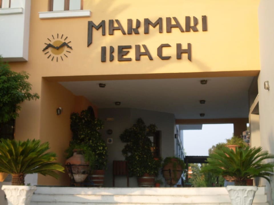 Eingang Marmari Beach Atlantica Marmari Beach