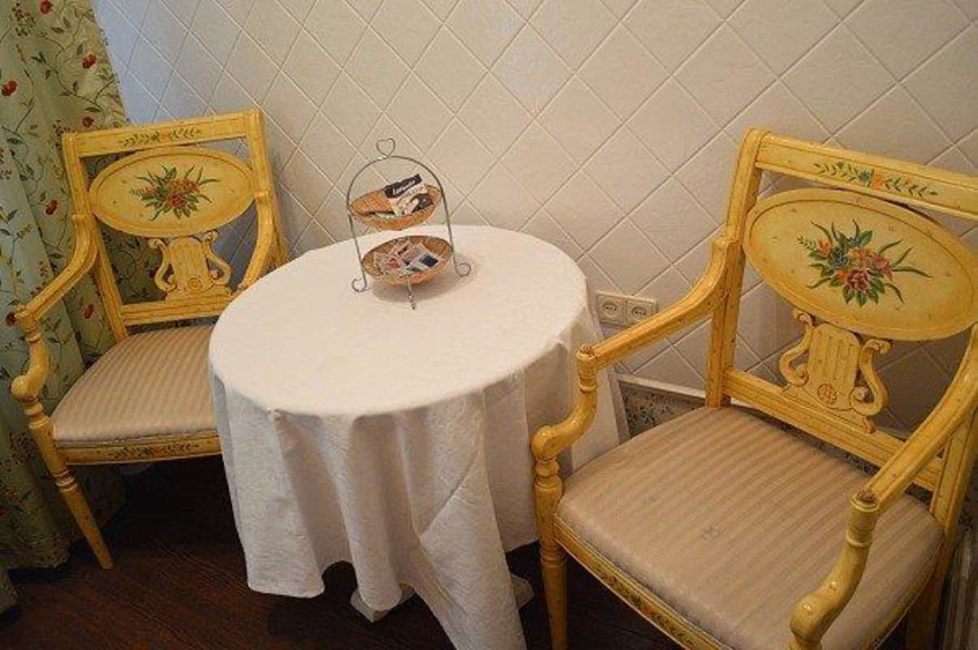 Sitzecke in der Küche Hotel Azania Boutique