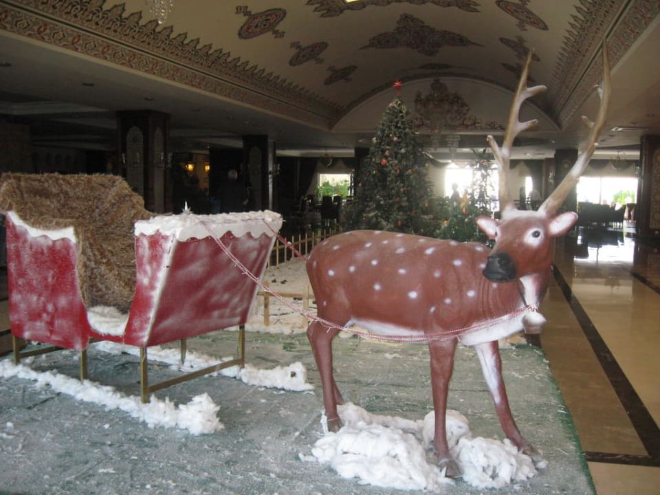 Weihnachtendekoration sehr schön gemacht Adalya Resort & Spa - Adults Only