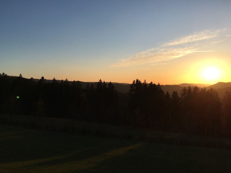 Ausblick Berghotel Hoher Knochen
