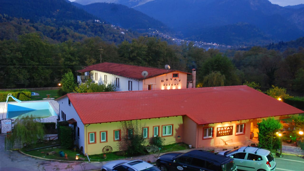 Außenansicht Dryas Resort