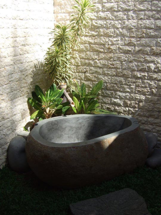 Die tolle Badewanne! Bali Mandira Beach Resort & Spa