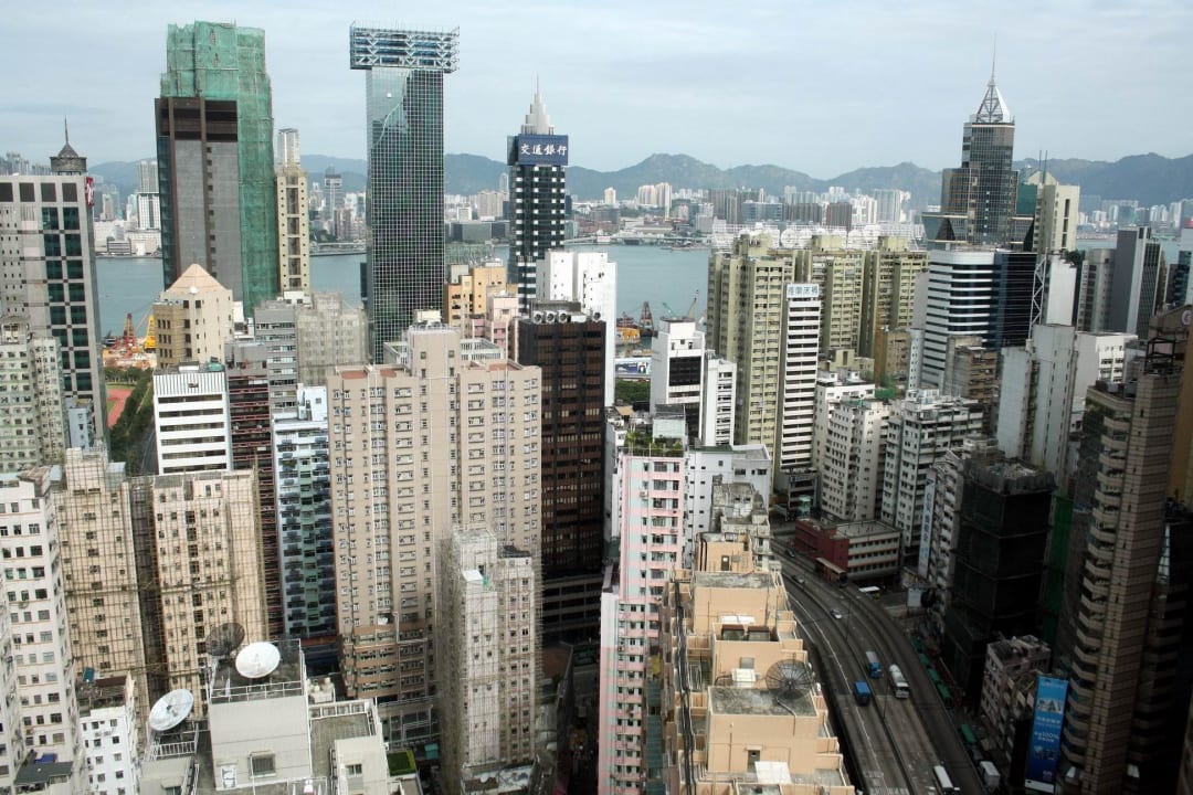View from the standard double room Best Western Hotel Causeway Bay