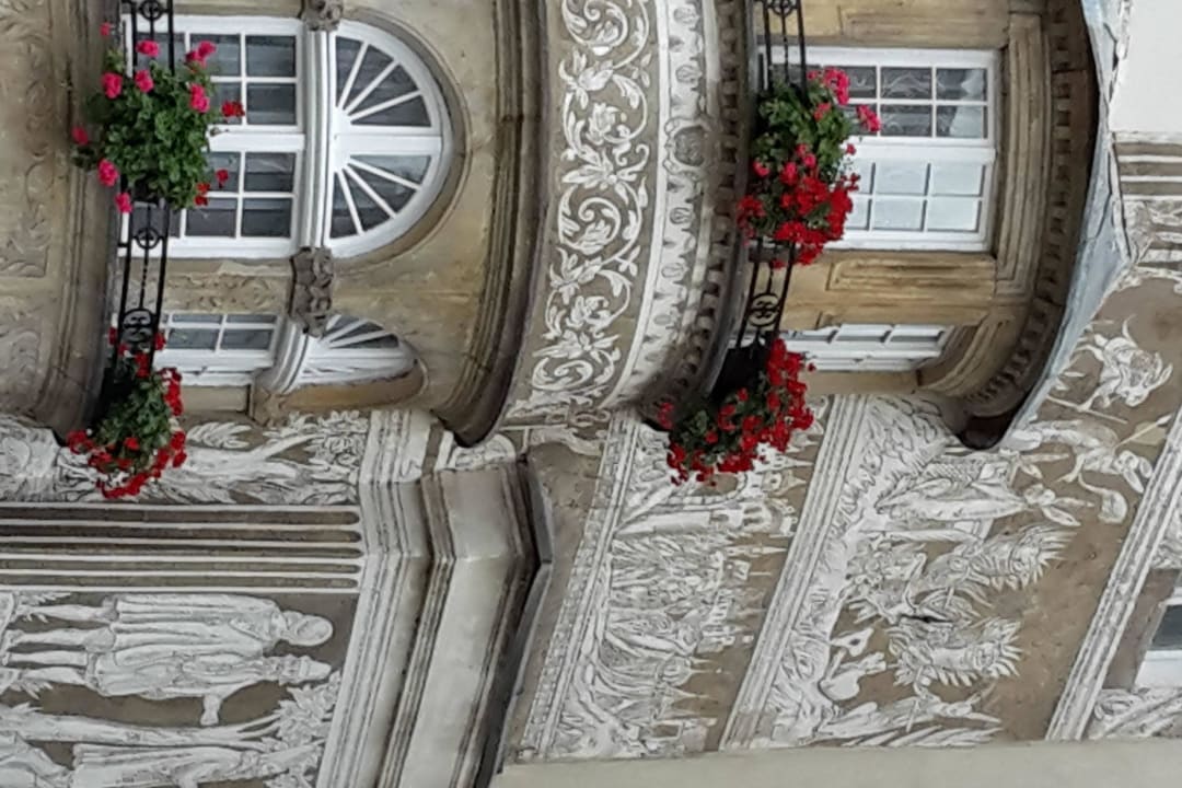 Historic building by the hotel Hotel Gwarna