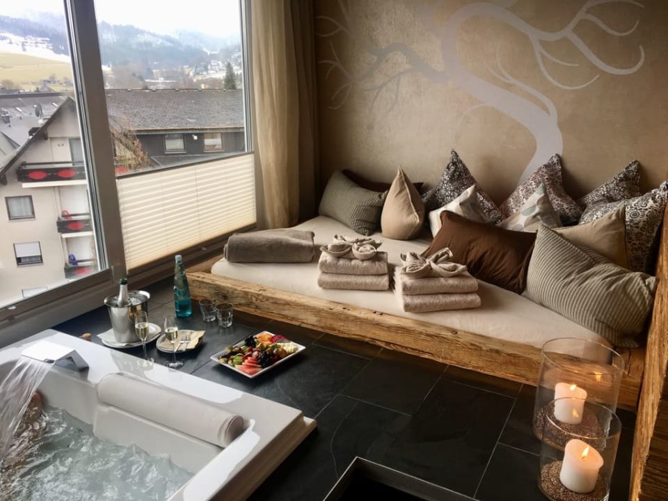 Privat SPA mit Whirlpool und Sauna  Familotel Sonnenpark