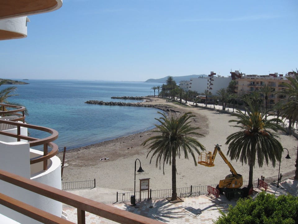 Blick vom Hotel auf den Strand Apartments Mar y Playa I