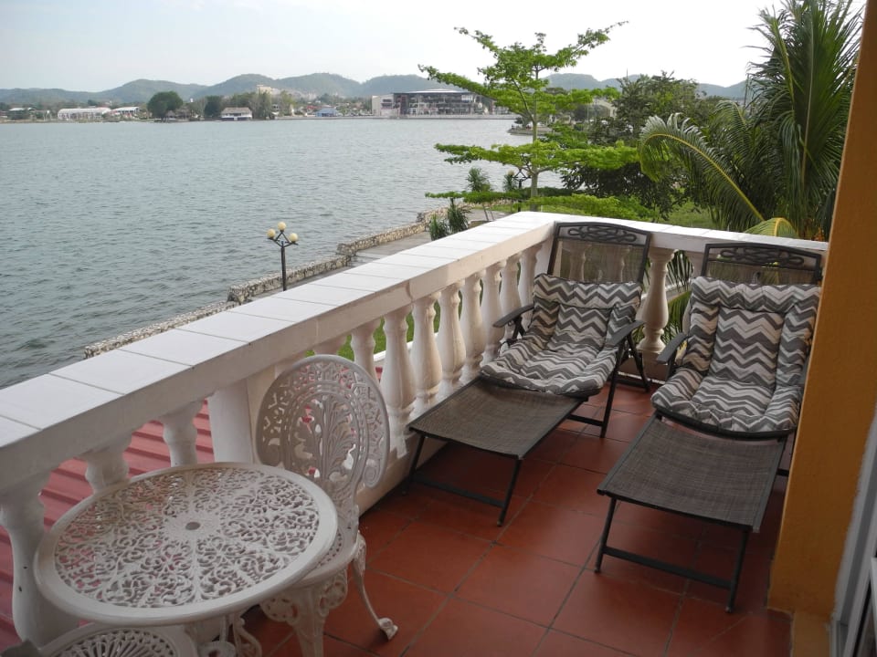 Unser Balkon zum See Hotel Villa del Lago