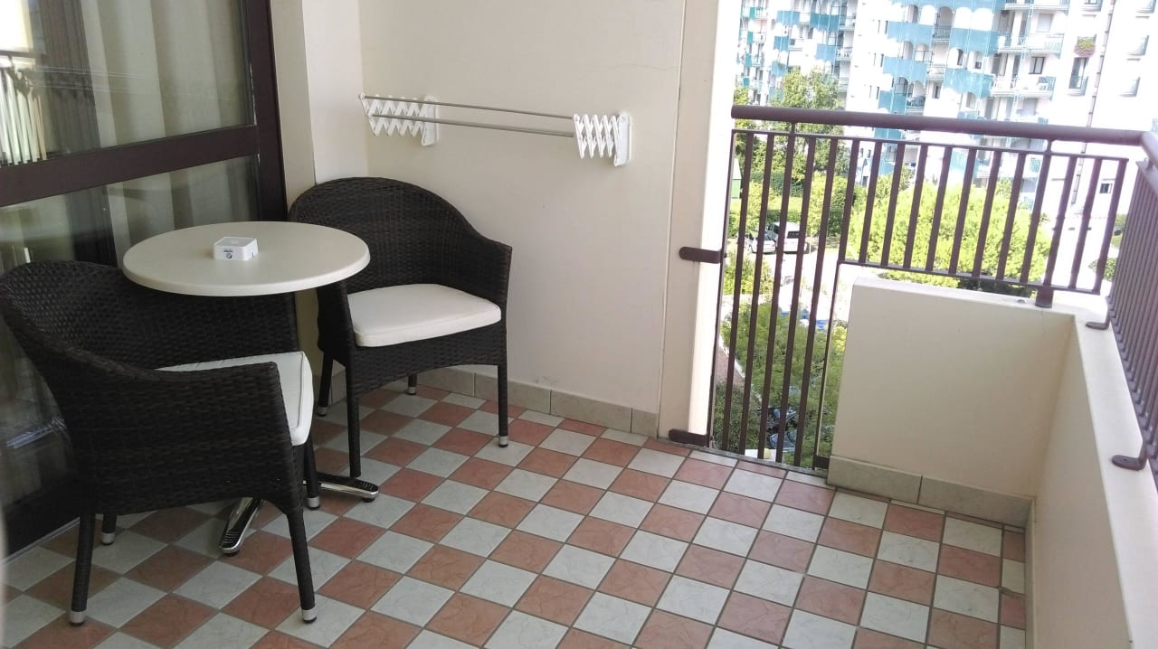 Balkon war schön groß Savoy Beach Hotel & Thermal Spa