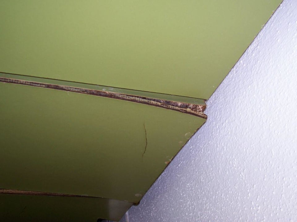 Herunterhängende Badbalken Hotel Alpenpanorama