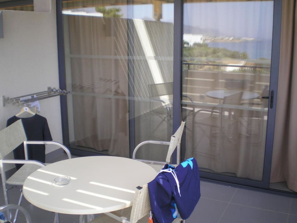 Balcone della camera Atlantica Mikri Poli Crete