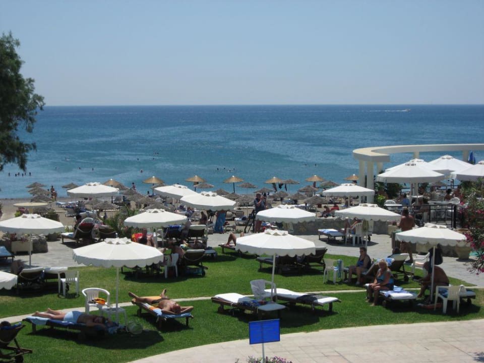 Liegen und Strand Hotel Calypso Beach