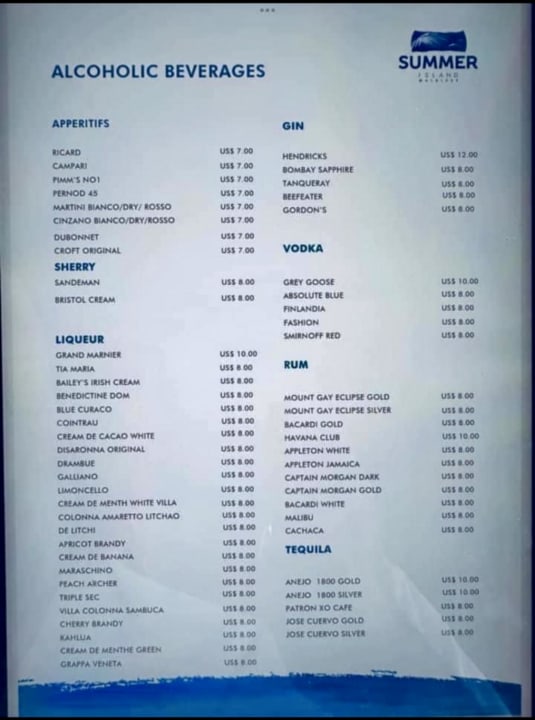 Sonstiges Summer Island Maldives