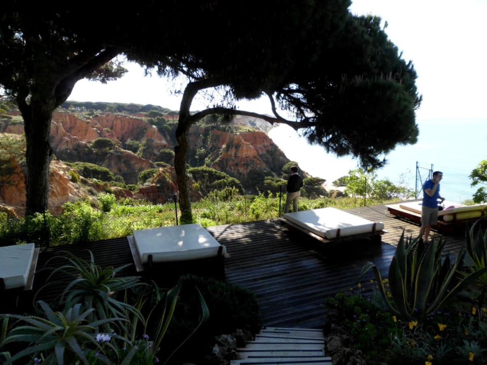 Blick auf das Wasser vom Garten aus PortoBay Falésia