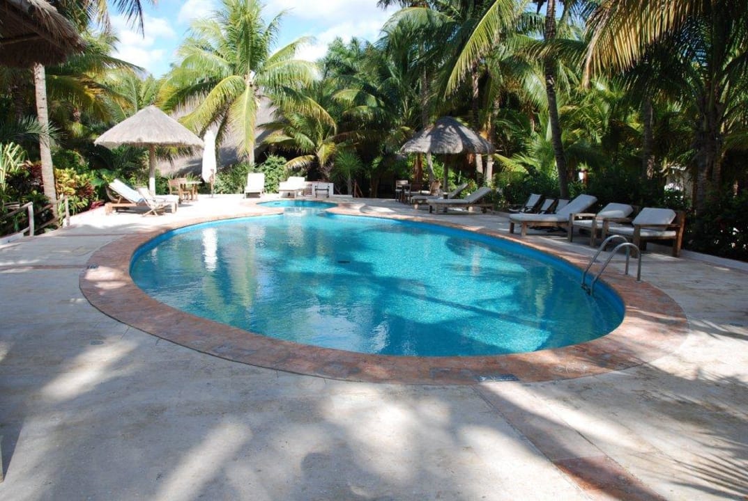 Pool am Tage Hotel Las Palapas