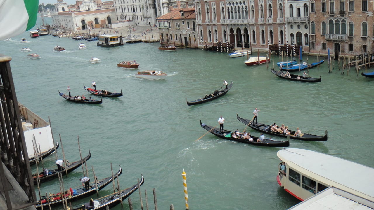Ausblick auf den Canale Grande Hotel Locanda De La Spada