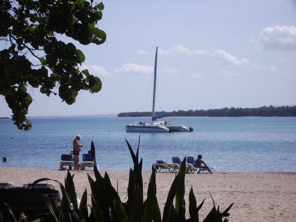 Ausblick von der Strandbar Sunscape Puerto Plata