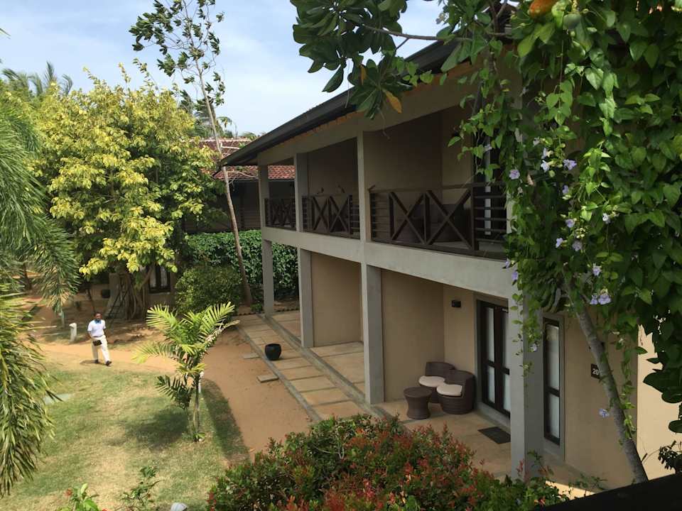 Blick v Balkon Portofino Resort & Spa Tangalle