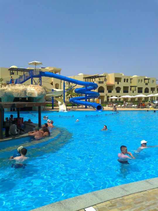 So lässt es sich bei ca. 40 ° aushalten Stella Garden Resort & Spa, Makadi Bay