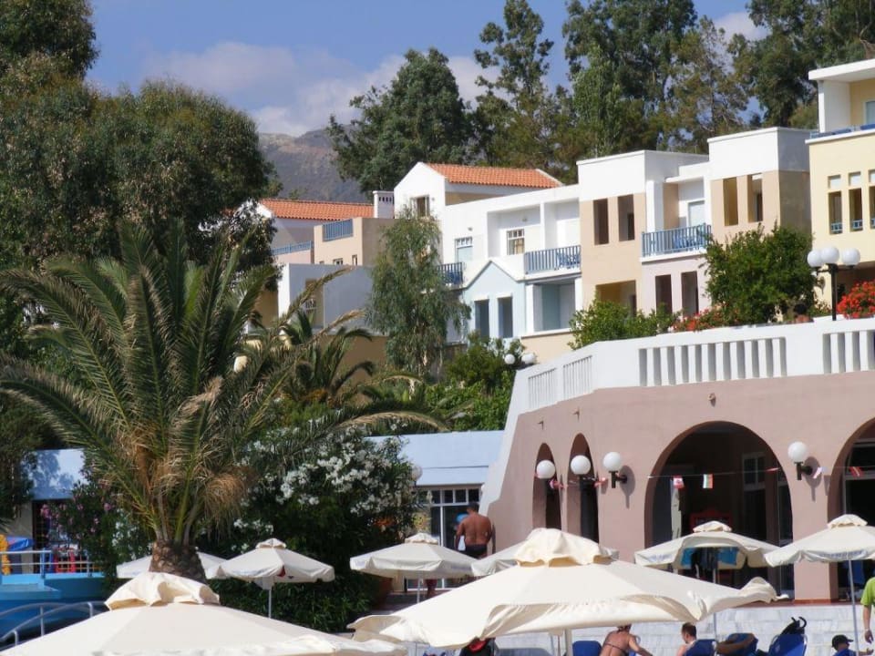 Hotelansicht vom Pool Fodele Beach & Water Park Holiday Resort