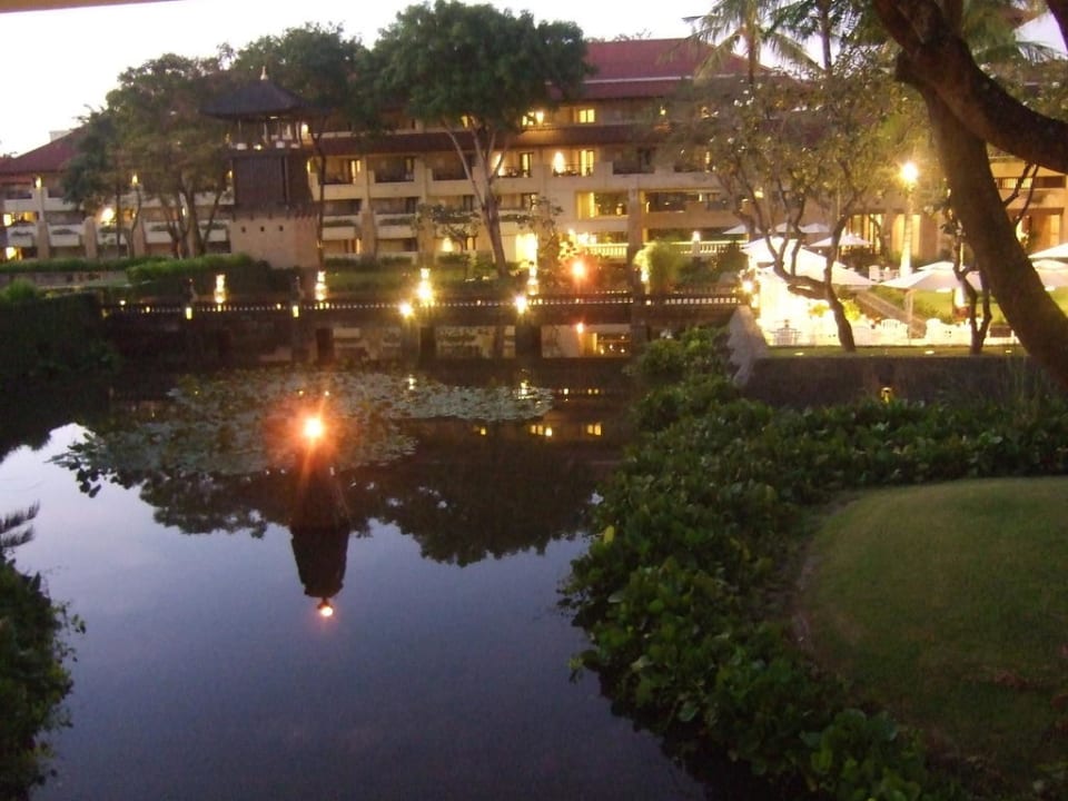 Blick auf einen Teil der Hotelanlage InterContinental Bali Resort