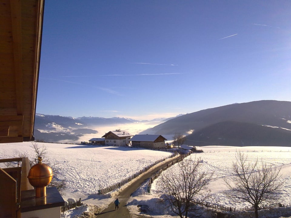 Ausblick vom Balkon SONNENBERG | Panorama Dolomites Wellbeing