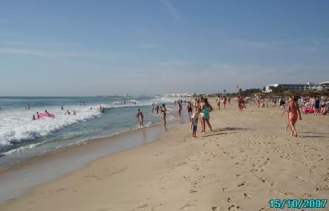 Strandblick nach rechts Hotel Paradis Palace