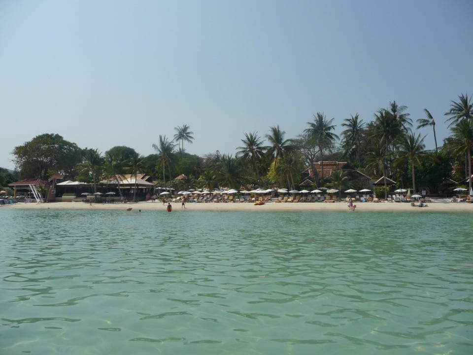 Wunderschöner breiter Strandbereich Chaweng Regent Beach Resort