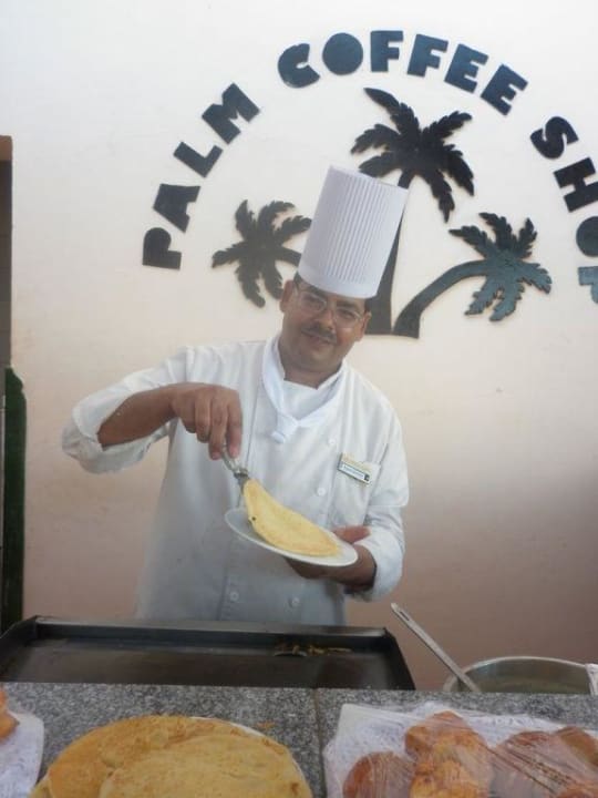 Frische Crepp am Pool Shams Alam Beach Resort