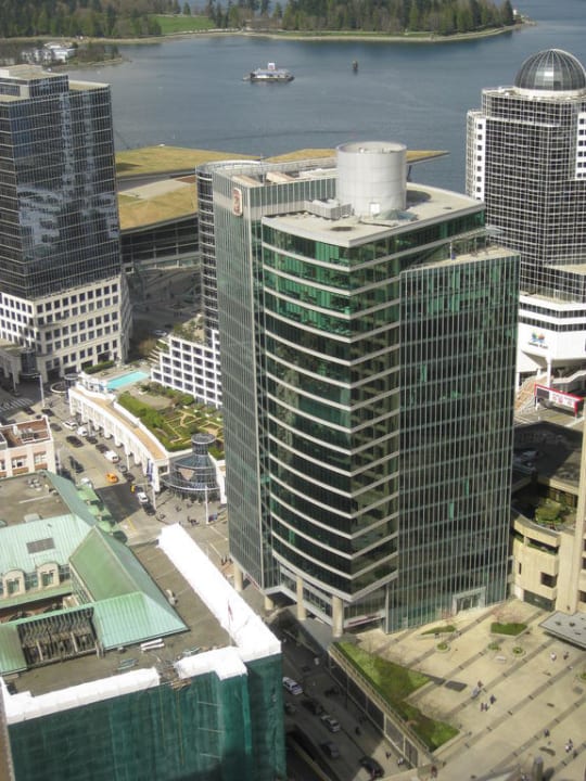 Hotel vom Tower aus gesehen Hotel The Fairmont Waterfront