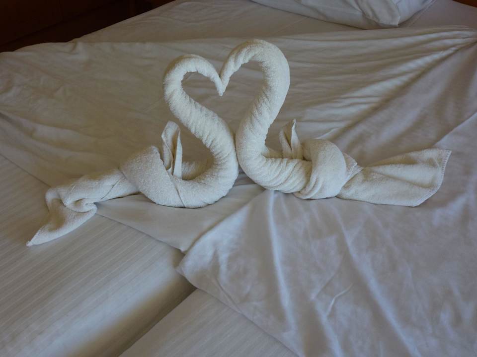 Zimmerservice gibt sich Mühe Beach Albatros Resort