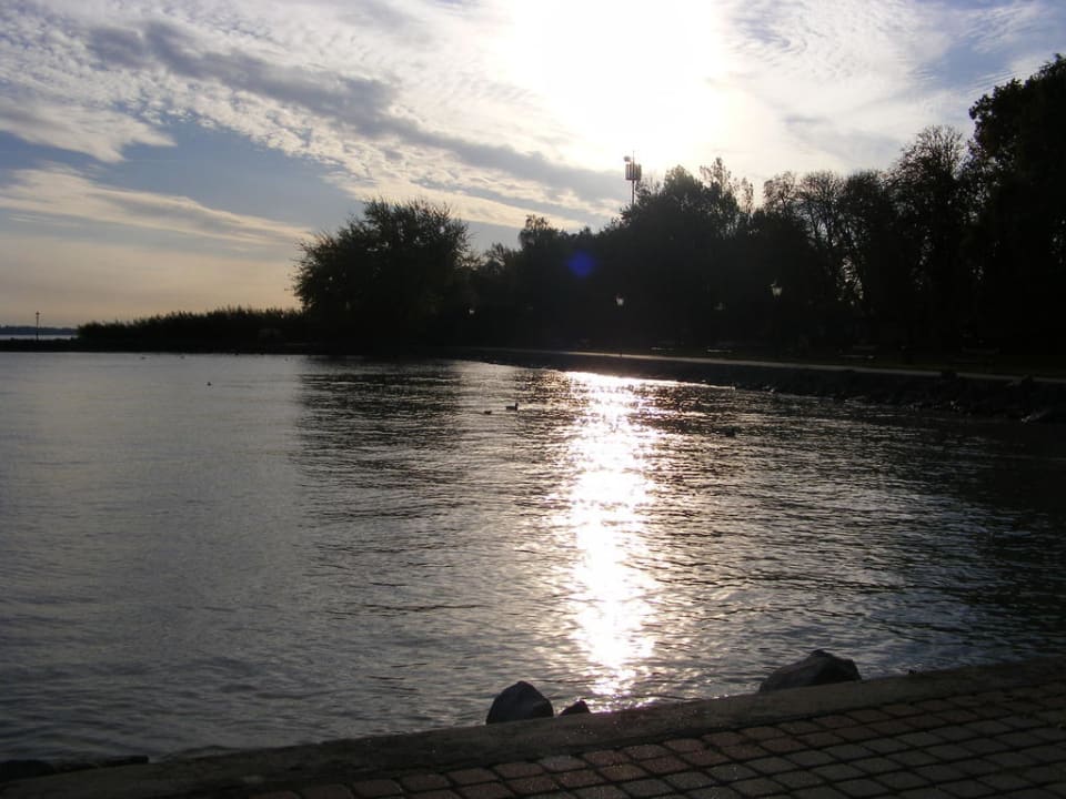 Abendstimmung im Strandbad Hotel Panorama
