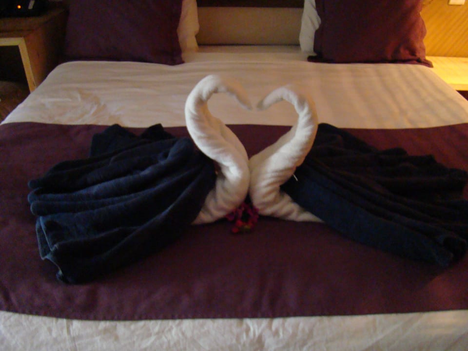 Handtuch Dekoration Veranda Pointe aux Biches Hotel