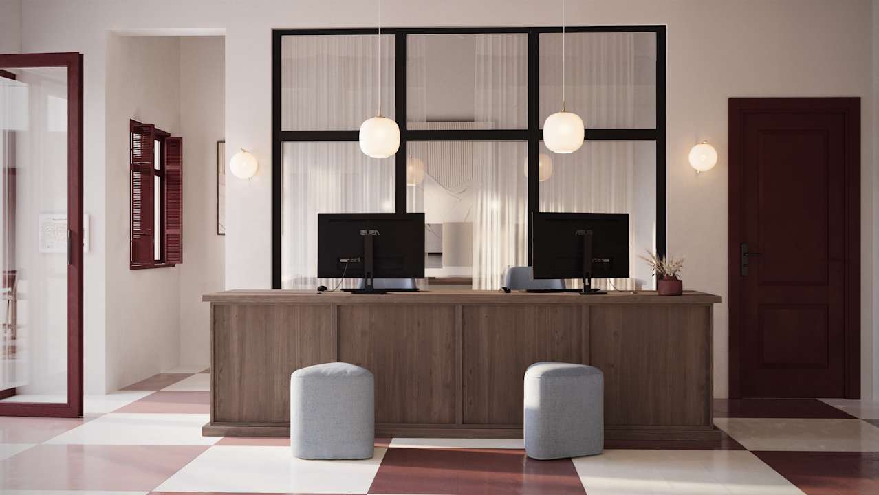 Lobby Casa Di Notos Beach Hotel