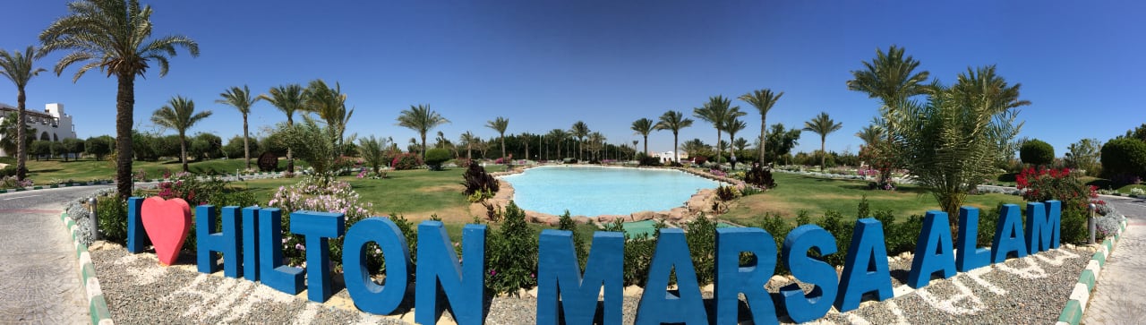Außenansicht Hilton Marsa Alam Nubian Resort