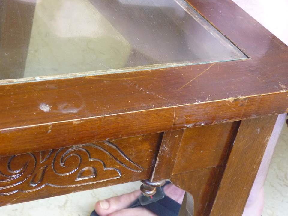 Tische in der Lobby mit Haaren! Riviera Aqua Park Resort