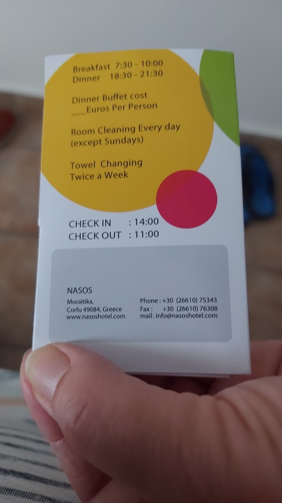 Sonstiges Nasos Hotel & Resort