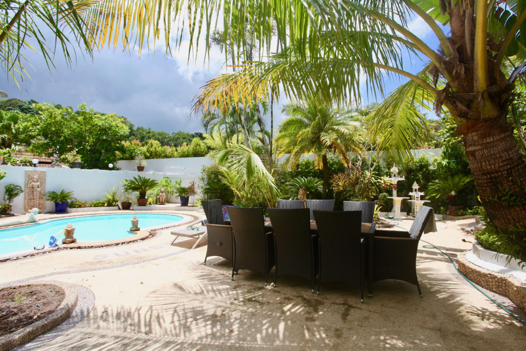 Gartenanlage Sunshine Villa und Tauchschule